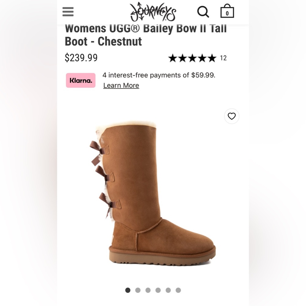 Ugg Chesnut Bailey Bow Tall Boots